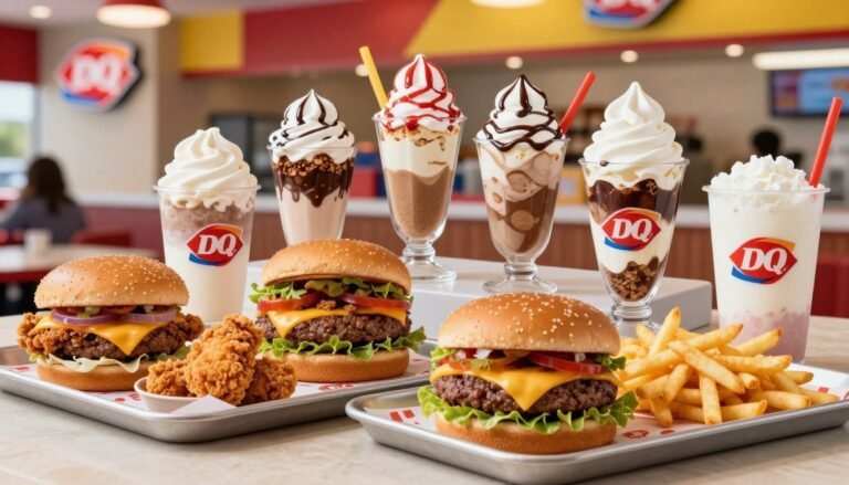 dairy queen grill & chill menu