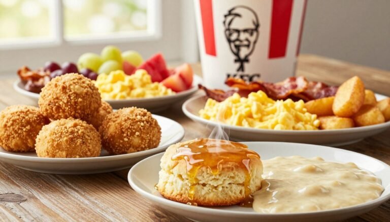 KFC Breakfast Menu