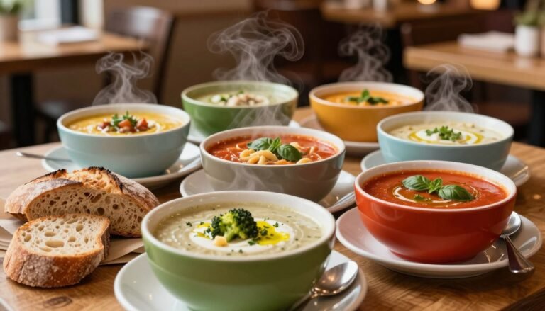 panera bread soup menu