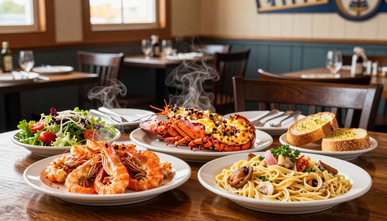 red lobster lunch menu